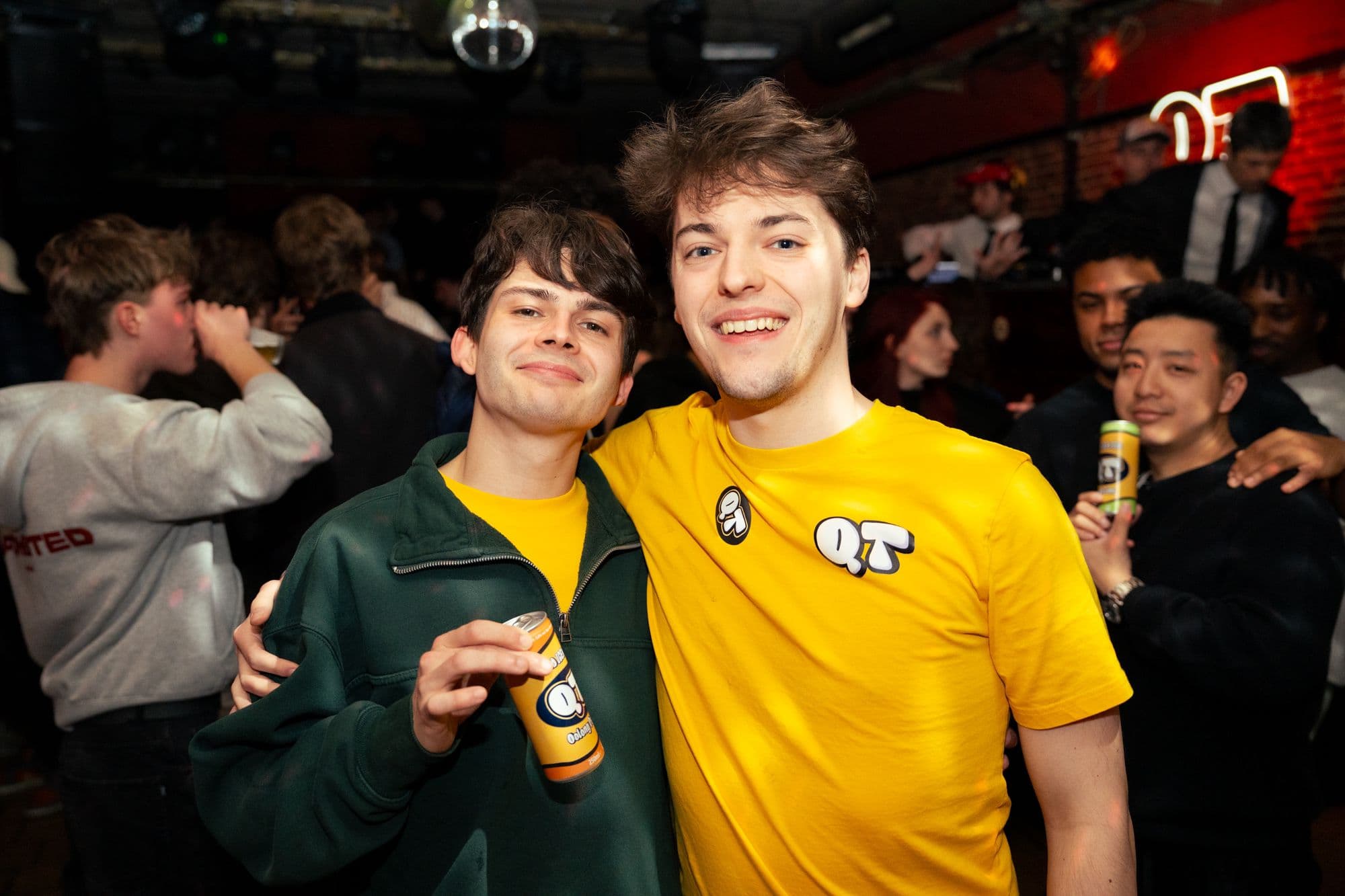 Bart and Laurent, founders of QT Drink